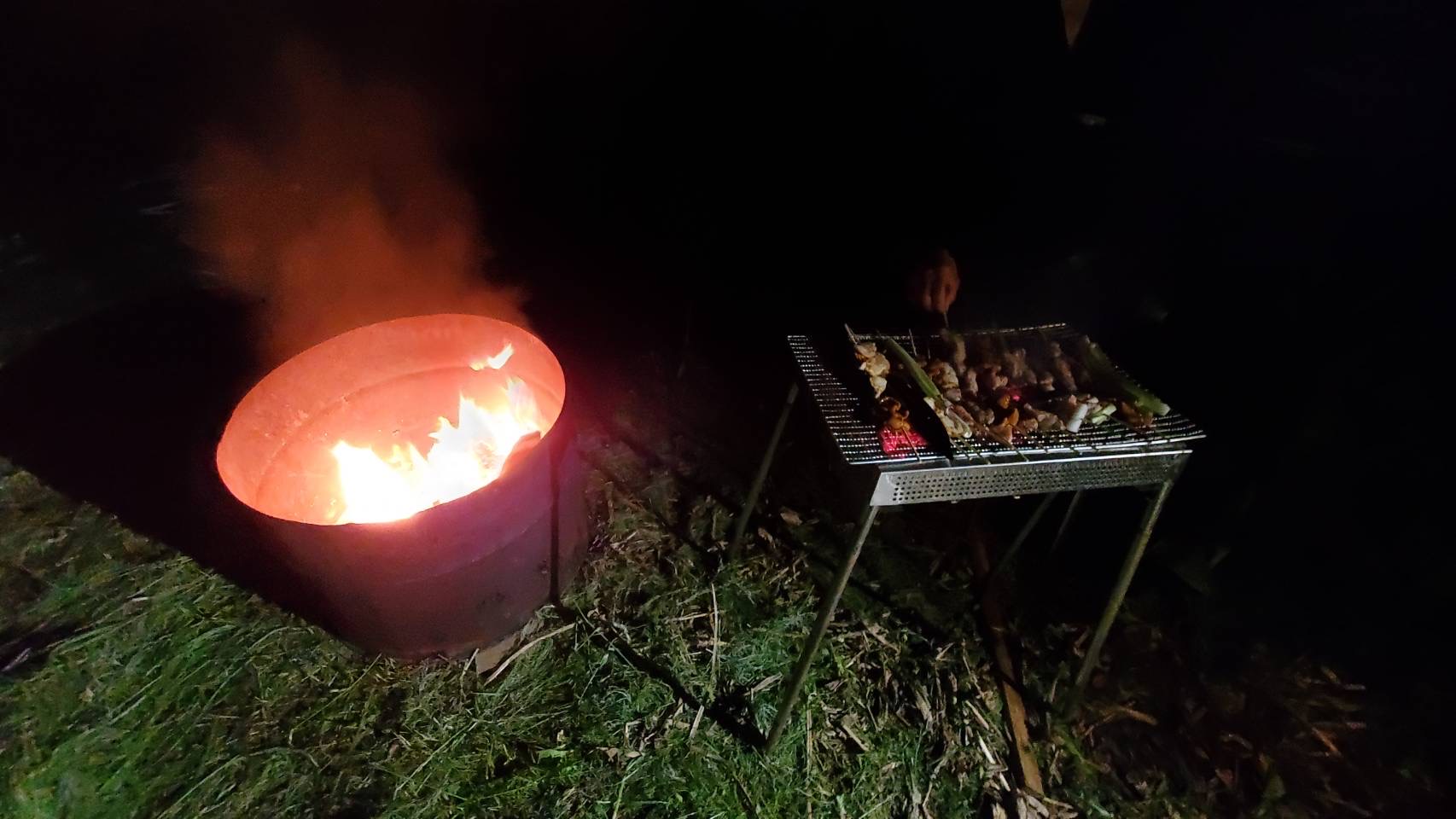 焚き火